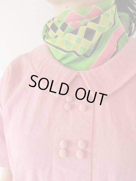 画像3: ゆったりsize*レトロシルエットワンピース  (3)