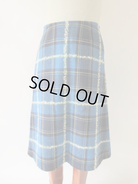 画像5: 【上品な大人可愛いチェック柄*】ラップスカート (5)