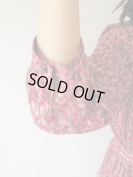 画像9: 【バックルも素敵*】ワンポイントリボンのクラシカルワンピース  (9)