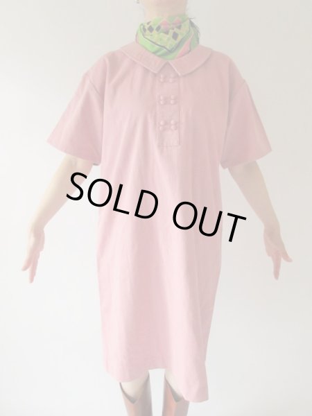 画像4: ゆったりsize*レトロシルエットワンピース  (4)