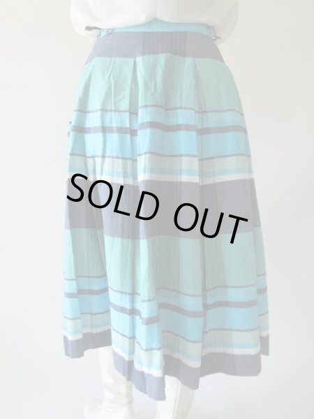 画像6: 【たっぷり用尺が豪華*】ドラマティックチェック柄スカート (6)