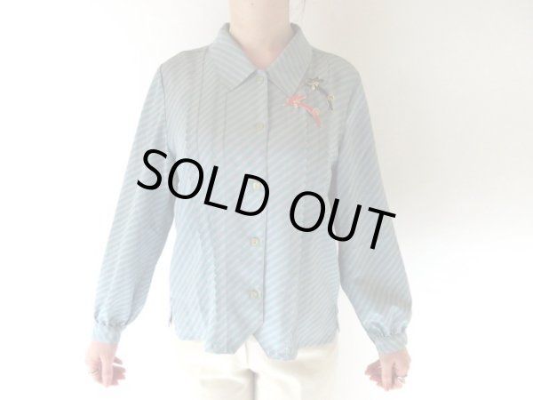 画像2: クラシカルなスカラップブラウス (2)