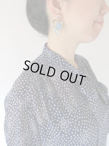 画像7: シフォンのリボンタイブラウス (7)