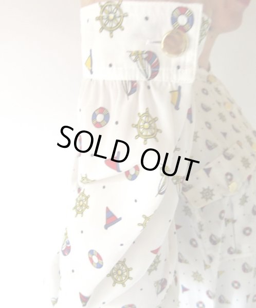 画像7: ゆったりsize*西ドイツ製マリンワンピース (7)