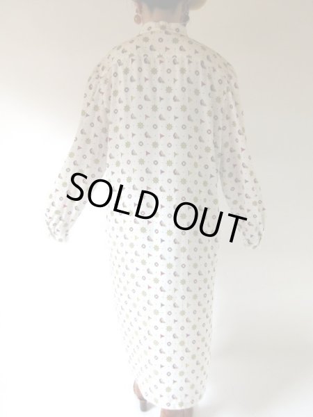 画像6: ゆったりsize*西ドイツ製マリンワンピース (6)