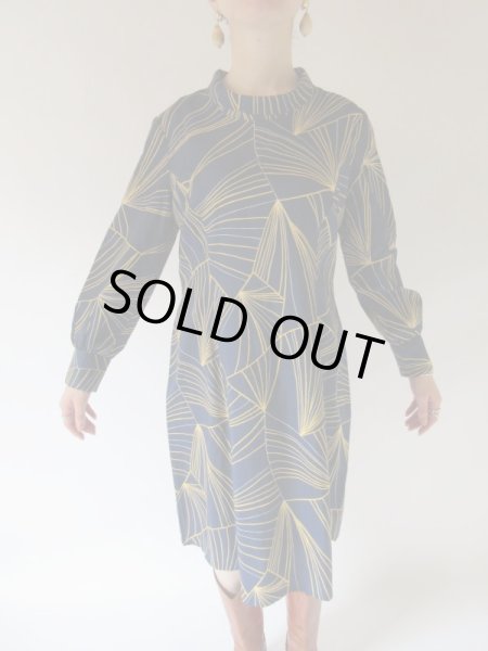 画像4: 【イヤリングと2点セット*】お仕立て品*大人レトロワンピース (4)