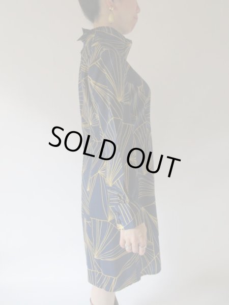 画像5: 【イヤリングと2点セット*】お仕立て品*大人レトロワンピース (5)