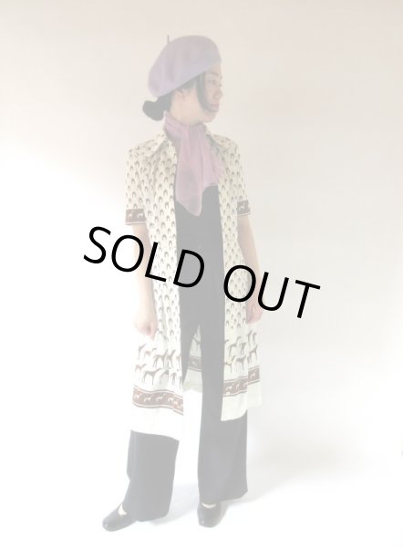 画像10: 【スカーフと2点セット*】ワンコ柄のワンピース (10)