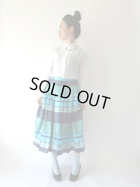 画像3: シフォンのシンプルブラウス (3)