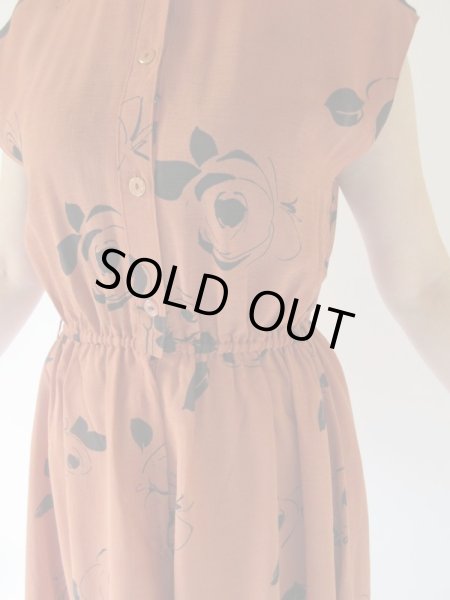 画像7: クラシカルローズのワンピース (7)