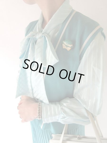 画像3: 【ブローチと２点セット*】綺麗色セットアップ (3)