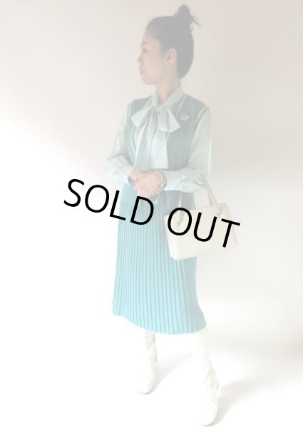 画像2: 【ブローチと２点セット*】綺麗色セットアップ (2)