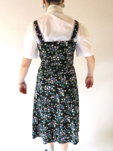画像5: 海外vintage*ロマンティックフラワーワンピース (5)