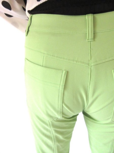 画像8: 【差し色使いに最強*】爽やかライムグリーンパンツ (8)