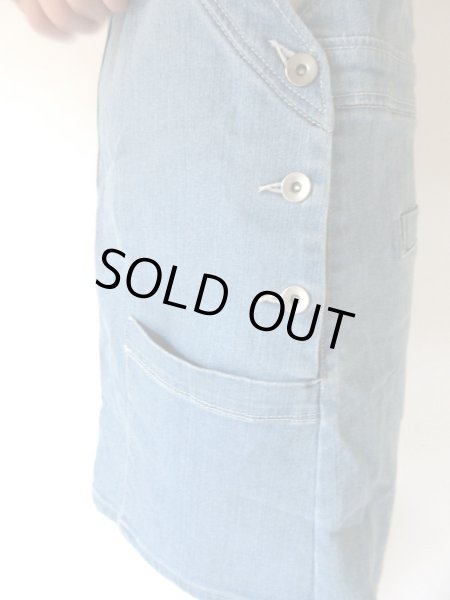 画像6: ライトブルーデニムワンピース (6)
