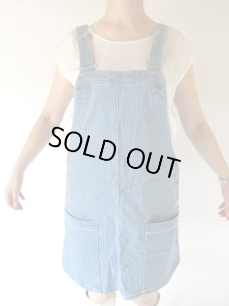 画像3: ライトブルーデニムワンピース (3)
