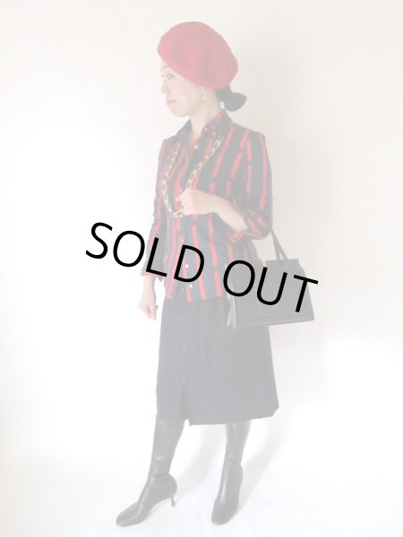 画像2: 【褪せない定番配色*】ベルト柄シャツ (2)