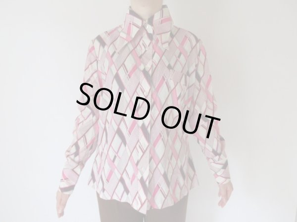 画像3: 【この襟の形が好き*】ゆったりサイズ*美襟海外vintageシャツ (3)