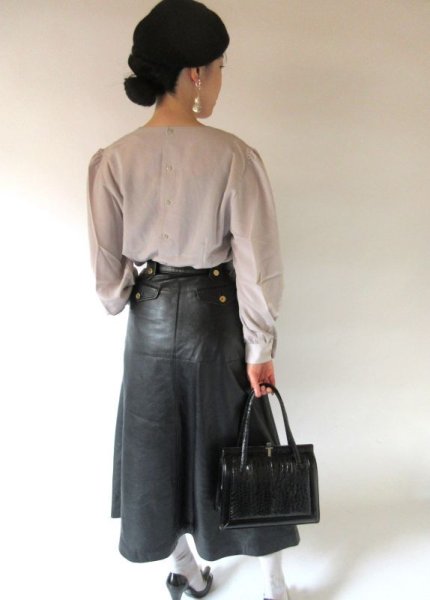 画像2: 【女っぷりあがる*】エレガントレースブラウス (2)