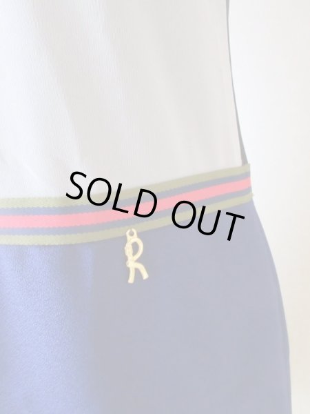 画像4: 【ロベルタのvintage*】切り替えデザインのジャージーワンピース (4)