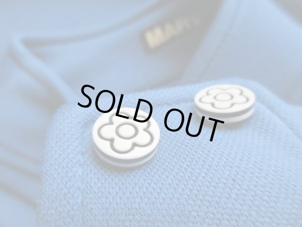 画像7: 【MARY QUANTのvintage*】ショルダーお花ボタンのチュニックワンピース (7)