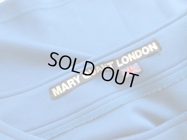 画像6: 【MARY QUANTのvintage*】ショルダーお花ボタンのチュニックワンピース (6)