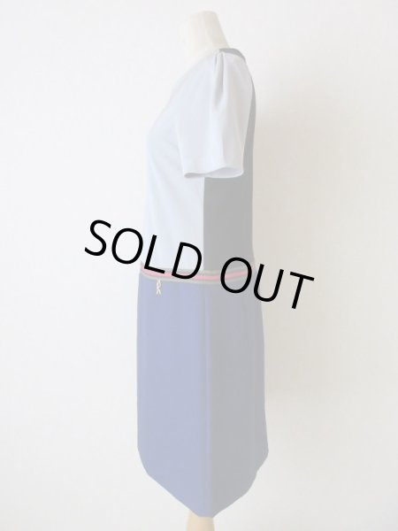 画像2: 【ロベルタのvintage*】切り替えデザインのジャージーワンピース (2)