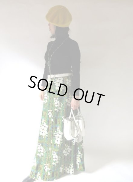 画像2: 【視線を奪う*】w76cm*ドラマティックマキシ丈スカート (2)