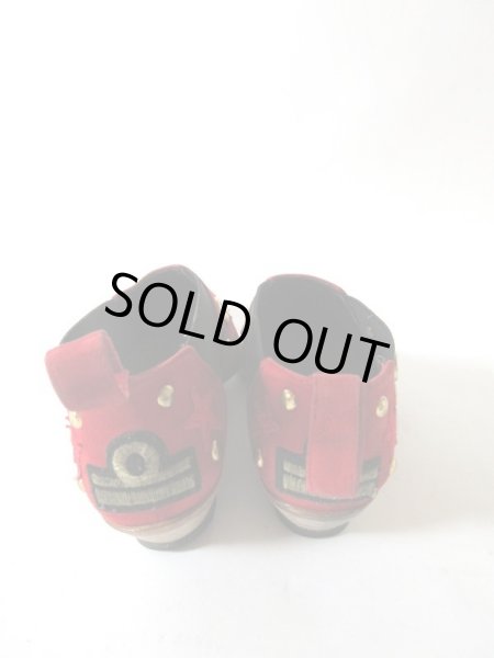 画像5: 【赤の生命力*】ITALY*バックスキンの80'sシューズ (5)