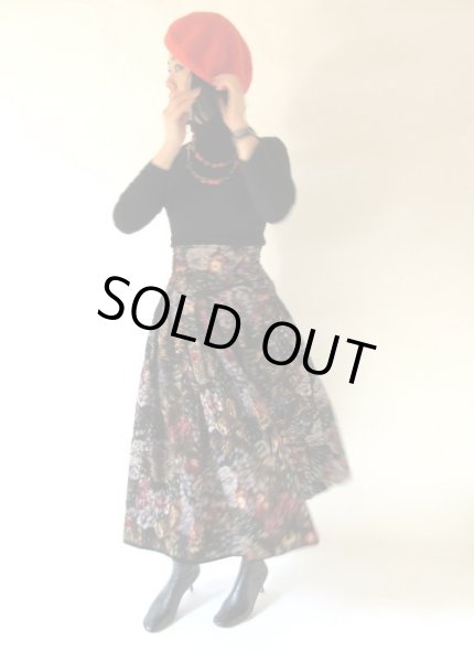 画像2: 【アートを纏う*】w66cm*ATSUKI ONISHIスカート (2)