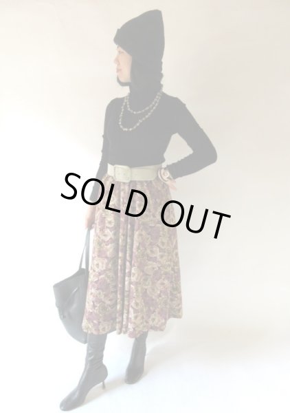 画像2: 【視線を奪う*】w66〜80cm*ドラマティックシルエットスカート (2)