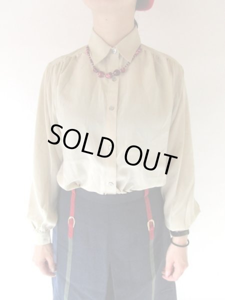 画像3: 【女っぷりあがる*】クラシカルブラウス (3)