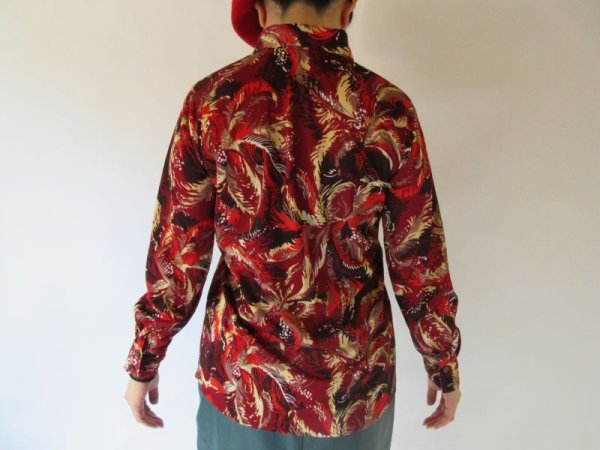 画像5: 【レナウンで大人っぽく*】ボタニカルモチーフチュニックj (5)