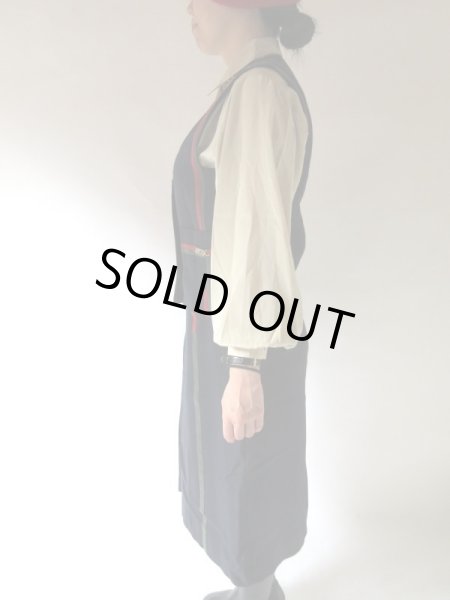 画像5: 【異素材の2色ライン*】ミカレディー*クラシカルセットアップ (5)