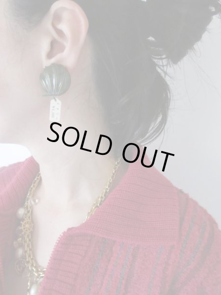 画像6: 再入荷★【ゴールドのワイヤーが効いてます*】Dead stockイタリー製イヤリング (6)