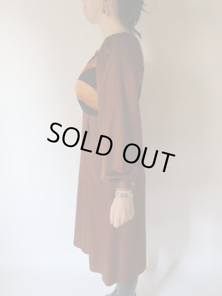 画像4: 【圧倒的存在感*】ステッチ装飾ワンピース (4)