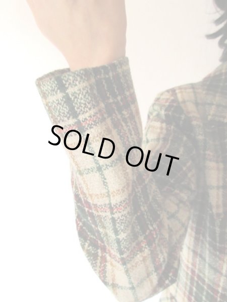 画像6: 【ちゃんと感アップ*】大人顔チェックのジャケット (6)