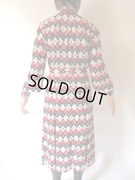 画像5: 【クラシカルで華やか*】お仕立て品*ボウタイワンピース (5)