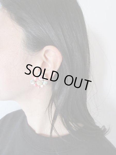 画像2: 【逆輸入モノのJAPAN製*】個性派ビーズイヤリング (2)