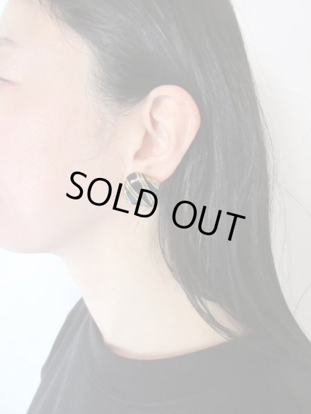 画像2: 【オトナの風格*】モダンデザインイヤリング (2)