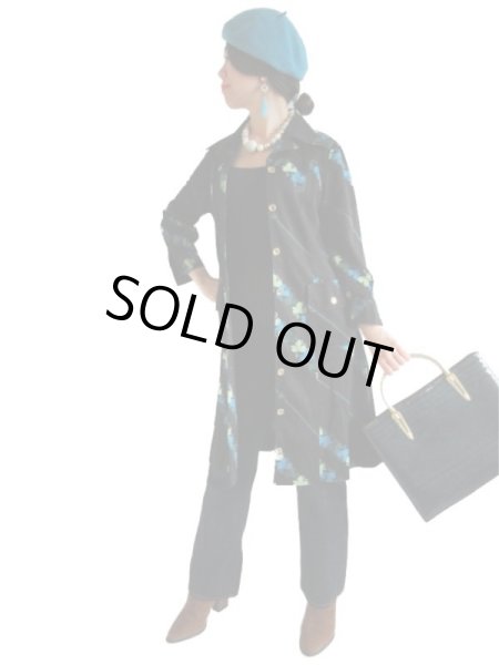 画像2: 【春はもうすぐそこまで*】リーフ柄ワンピース (2)