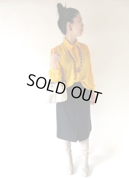 画像2: 【差し色に最適*】ゆったりsize*愛されドット柄シャツ (2)