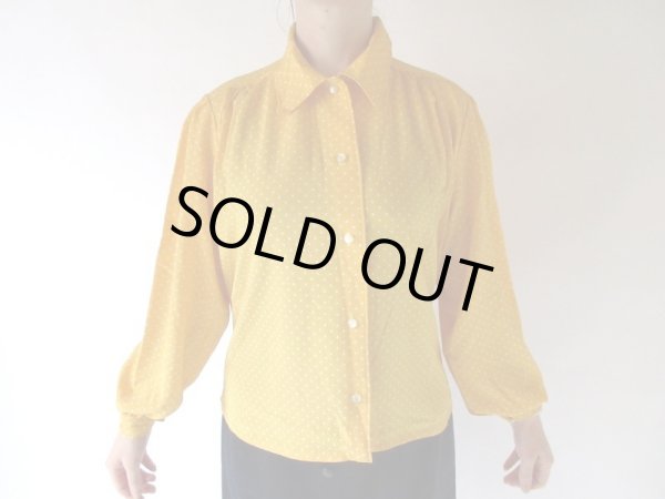画像3: 【差し色に最適*】ゆったりsize*愛されドット柄シャツ (3)