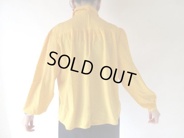 画像5: 【差し色に最適*】ゆったりsize*愛されドット柄シャツ (5)