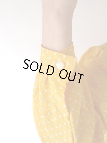 画像6: 【差し色に最適*】ゆったりsize*愛されドット柄シャツ (6)