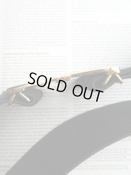 画像4: 【使い回し力に自信あり*】未使用*クラシカルバックルのゴムベルト (4)