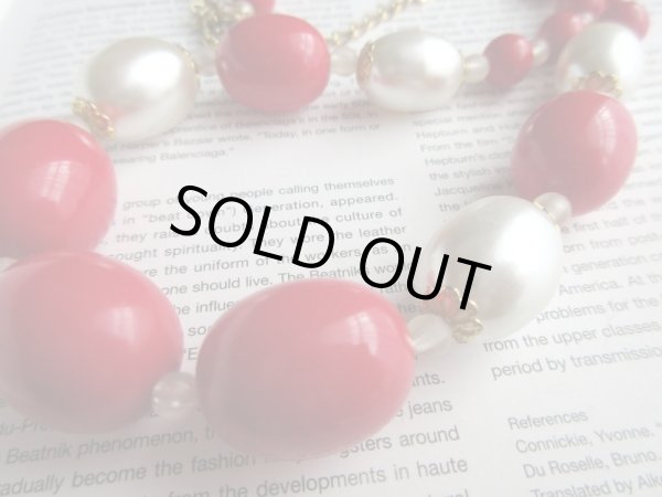 画像4: 【遊び心の差し色*】ぽってりビーズのネックレス (4)