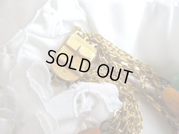 画像7: 【ジャラジャラ楽しい*】異素材ビーズのネックレス (7)