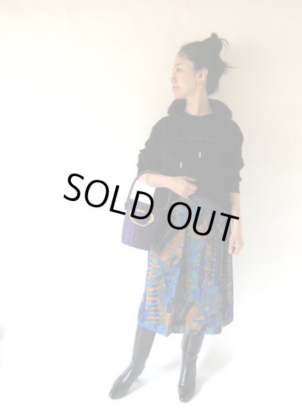 画像2: 【現物めちゃ可愛い*】アートタッチな花柄スカート (2)