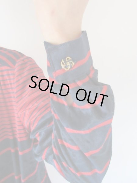 画像8: 【間違いない配色*】ゆったりsize*レトロボーダーワンピース  (8)